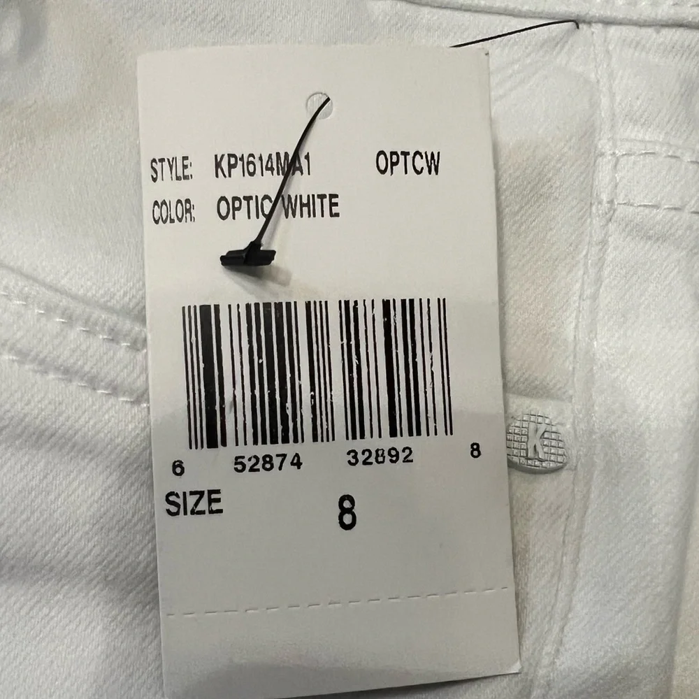 Kut from the Cloth Stella Optic White High Rise Flare Jean - Picture 10 of 15